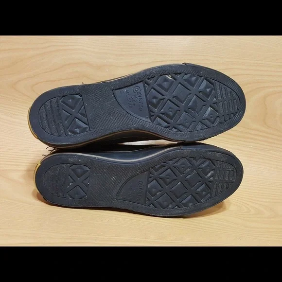 Vintage Converse All Star Chuck Black Hi Top 9 - Picture 8 of 8